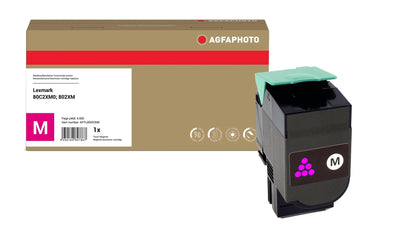 Agfaphoto Toner APTL800X3ME Ap Lexmark 80C0X30 Cx — image 1