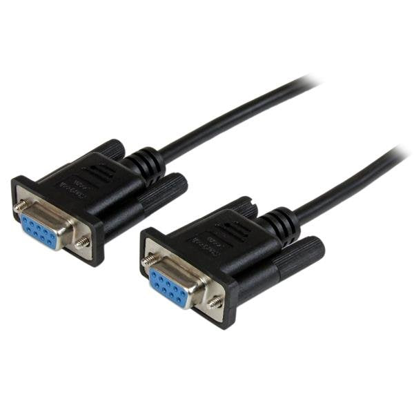 StarTech Cable Serie RS232 DB9 H/H 1M Black SCNM9FF1MBK