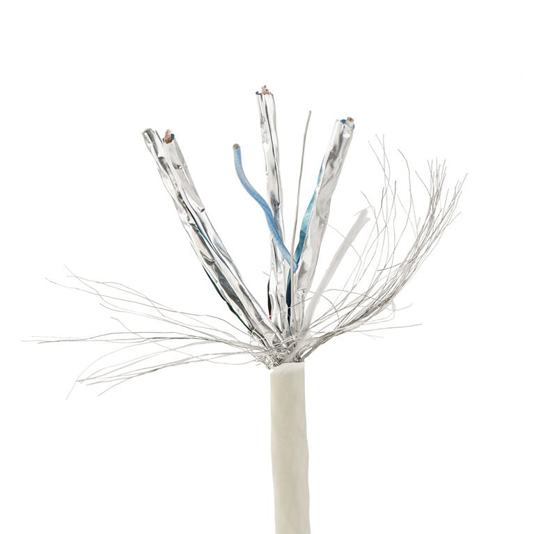 Gembird Bobina Cable Sólido SPC-6A-LSZHCU-SO SFTP, CAT.6A, Lszh, 305M, Grey