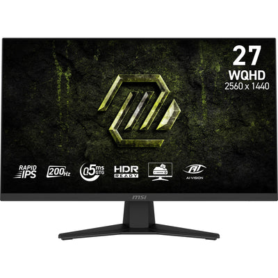 MSI Monitor Mag 274QF E20 27 Rapid IPS Wqhd 200HZ 300CD M2 0.5MS HDMI2.0X2 DP — image 1
