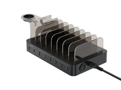 Conceptronic Charger 8 Ports 75W, 2x USB-C / 6x USB-A Pd Desktop — image 1