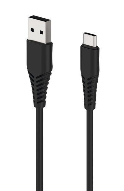 2GO Cable Charging USB - Black - 1M USB Type-c — image 1