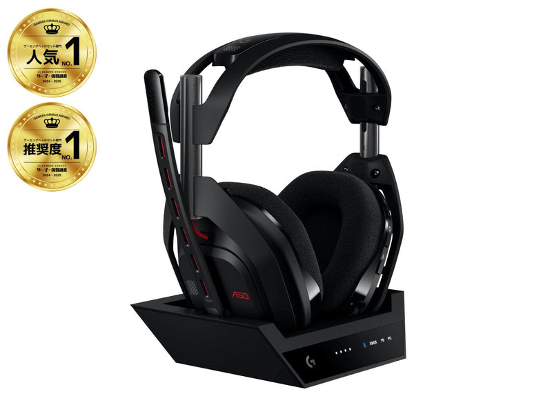 Headphones Astro Gaming A50 (gen 5) Wireless USB Type-c / USB Type-a Bluetooth Black