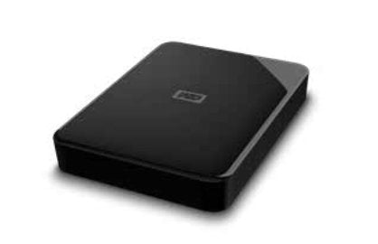 Western Digital External HDD Elements Portable Se 2TB USB 3.0 Colour Black WDBEPK0020BBK-WESN