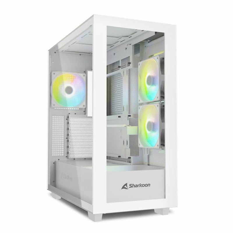 Sharkoon PC Case Rebel C60 RGB White 4044951040049