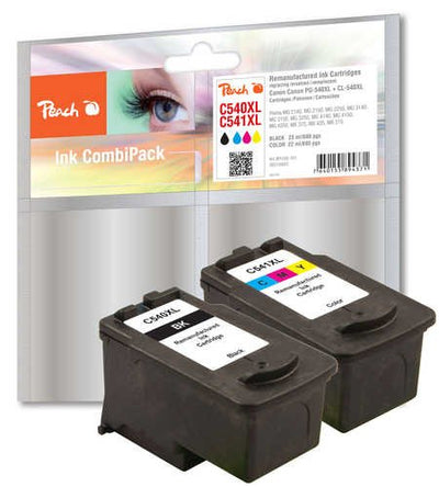 Peach Cartridge Canon Paquete Económico PG-540XL CL-541XL Black C, M, And Comp — image 1