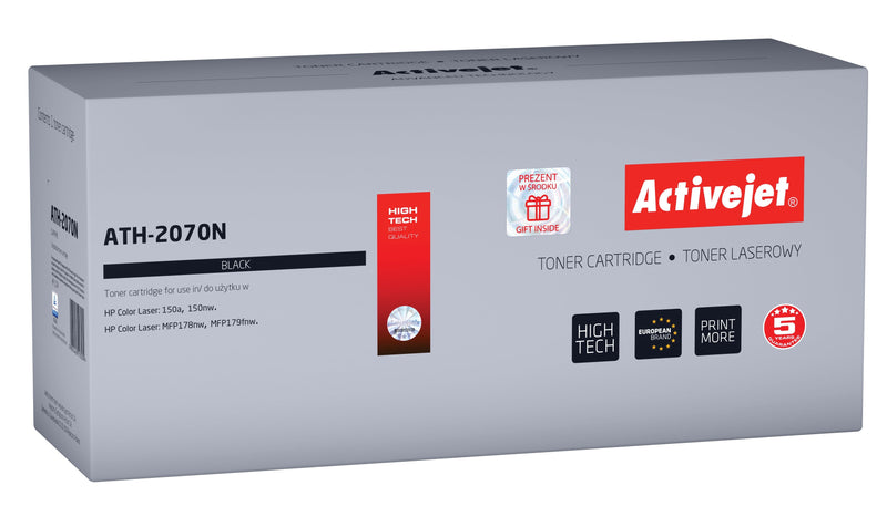 Activejet Toner ATH-2070N (reemplazo HP 117A 2070A - Supreme - 1,000 Páginas - Black