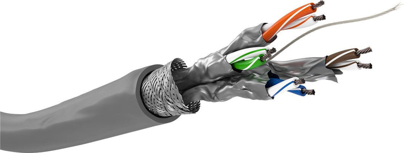 Goobay Network Cable S/FTP CAT.6 8H 100 Metres AWG27