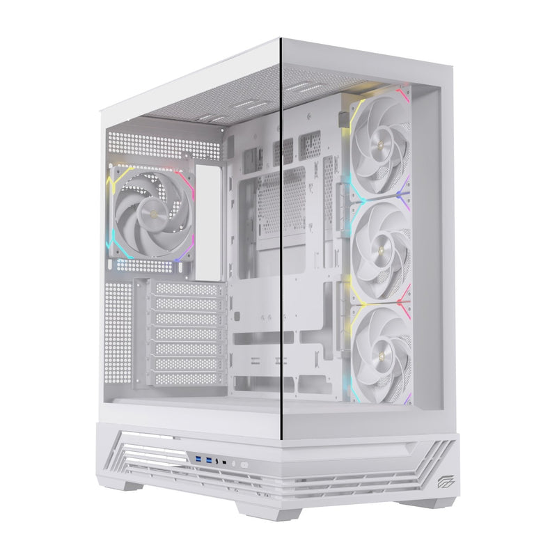Einarex Box ATX Semitorre S800 RGB 4 Fans White EXCS-PR-800R-W