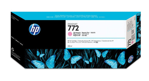 HP Genuine Ink 772 300ML Magenta Claro Genuine Designjet HD Pro Mfp, Z5200, Z5200 Postscript, Z5400 Postscript — image 1