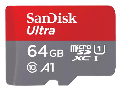 SanDisk Ultra Memory Card Flash Adapter Microsdxc a SD Included 64GB — image 1