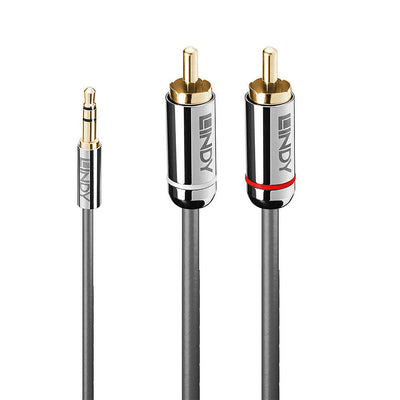 Lindy Cable Audio a Phono 3.5MM Cromo Line 3M — image 1
