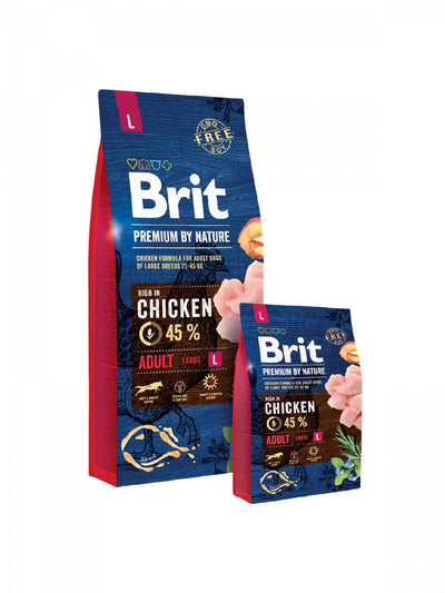 Brit Premium By Nature Adulto L (15KG) — image 1