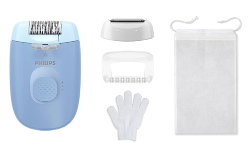 Philips Epilator BRE247 00 Serie 4000, With Cable Blue — image 1