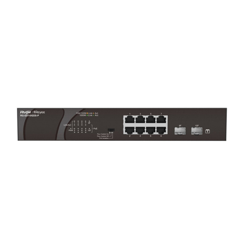 Switch Ruijie Reyee RG-ES110GDS-P 5-PORT 10/100Mbps Desktop Switch
