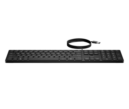 HP 320K Wired Keyboard Office USB Black — image 1