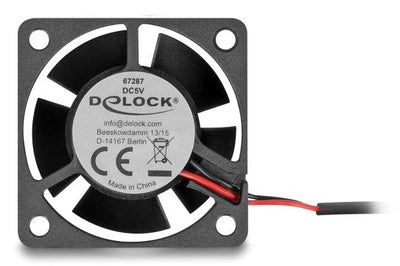 Delock Fan Axial 5V Dc, 40 X 40 X 20MM Black — image 1
