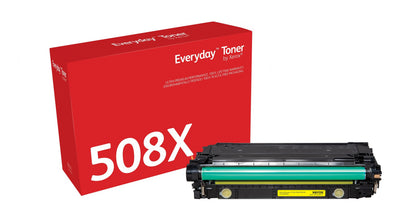 High Yield Yellow Toner Supl Cartridge Like HP 508X For — image 1