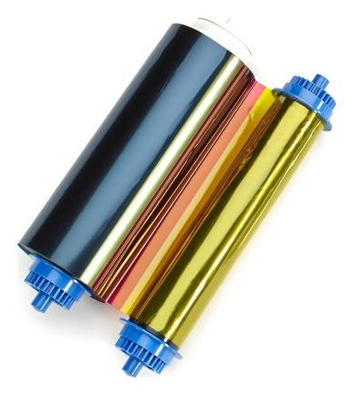 Zebra 800010-140 Tape Printer Cyan Magenta Yellow — image 1