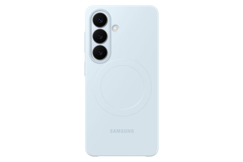 Samsung Case Mobile Phone - , Galaxy S26, Silicone Slim, Magnética, Blue Claro