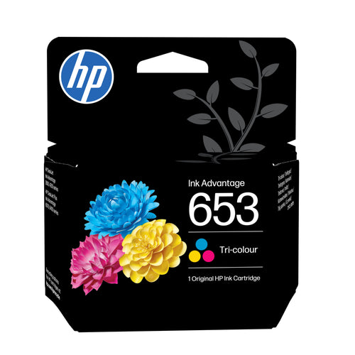 HP 653 Black Genuine Ink Advantage Cartridge — image 1