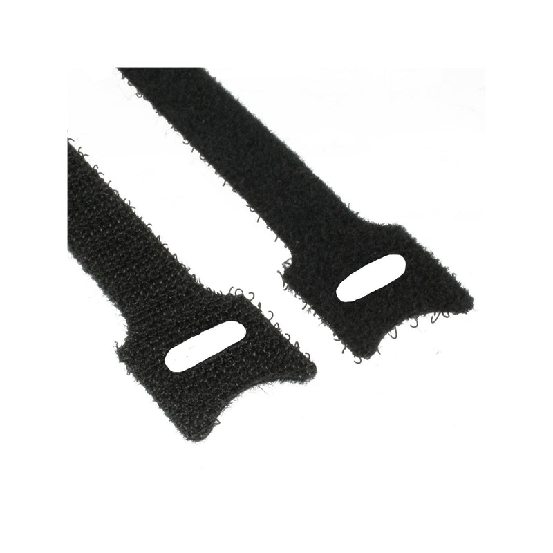 Inline Straps Closure Velcro 12X200MM 10 Units Black