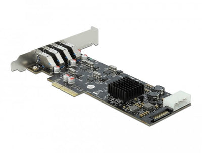 Delock Card Pci Express X4 USB 3.0 Externos — image 1