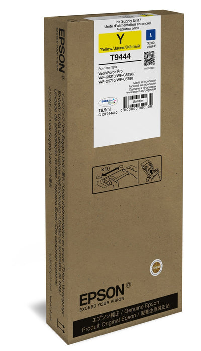 Epson Cartridge Genuine T9444 Yellow - C13T944440 ML-19.9PAG-3000 — image 1