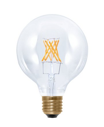 Segula LED Globe 95 Klar E27 5W 2200K Dimmbar