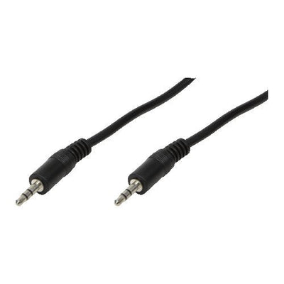 Logilink Cable Audio Jack 3,5MM M/M 3M Black CA1051 — image 1