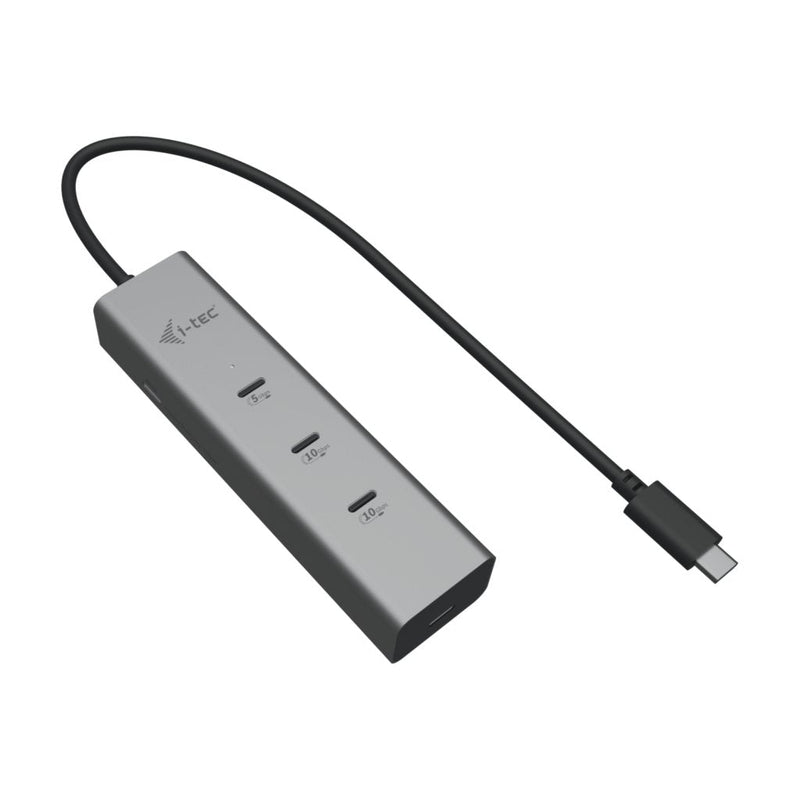 Hub I-tec USB-C Charging Metal 5PORT With USB-C Video 8K 1x USB-C Video Data 1x USB-C Pd Data 1x USB-C 3.2 GEN
