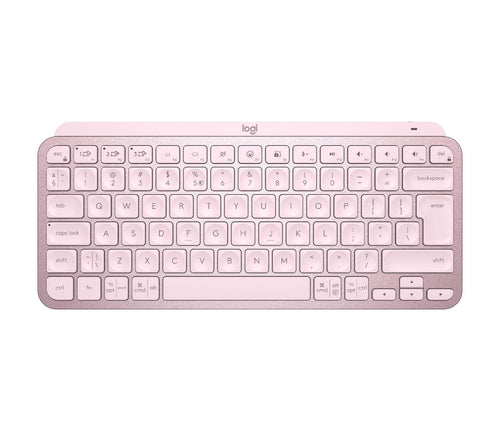 Keyboard English Mxkeys Mini Wrls Illuminated Rose - Us Int.l - Intnl — image 1