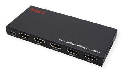 Roline 8K HDMI Switch, 4-VÍAS, With Ir- Remote Control — image 1