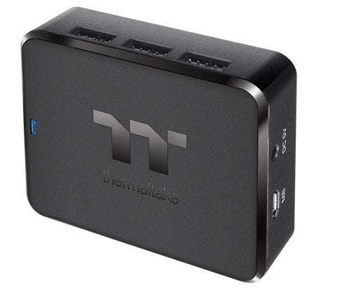 Thermaltake H200 Black Hubs Interfaz, Hub USB Black Plastic 76,8MM, 21,6MM, 64,7MM, 1 Pieces