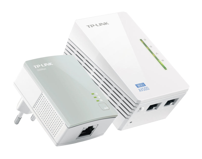 TP-Link TL-WPA4220 Kit - Adapter Powerline AV600, Kit Plc Wi-Fi 300Mbps
