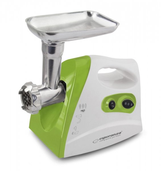 Esperanza EKM012G Meatball Chopper Carne 600W - Blanco-verde