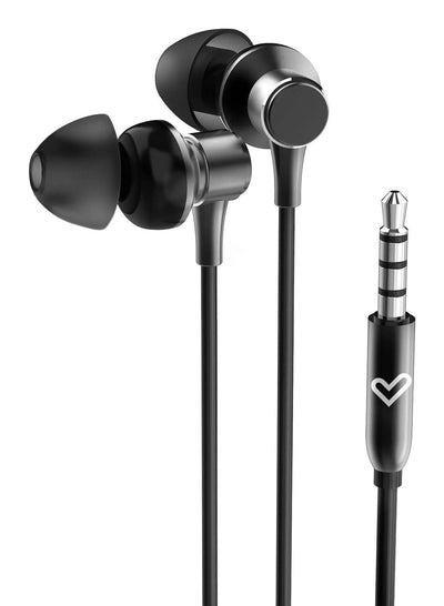Energy Sistem Headphones Metallized With Cable - Microphone Integrado - Control Volumen - Black — image 1
