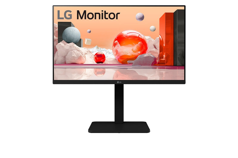 Lg Monitor LED 23,8 Black Fullhd, Ips, Hdmi, Dp, VGA, Panel 100HZ 24BA560-B.AEU