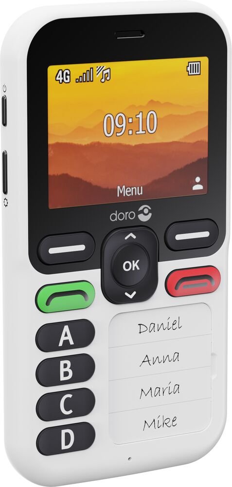 Doro Mobile Phone Leva X10 6,1CM (2.4) 117G Black White