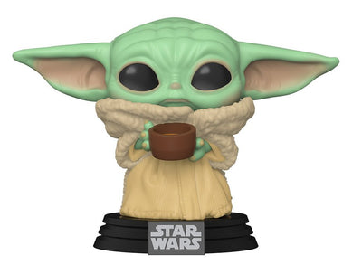 Funko Pop Yoda The Child With Cup - The Mandalorian — image 1
