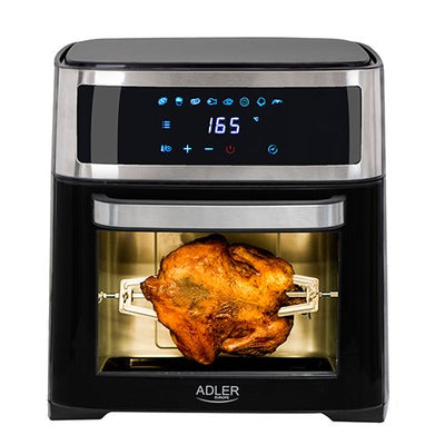Adler Ad 6309 Fryer Sencillo 13 L Independiente 2500W Fryer Air Caliente Black Silver — image 1