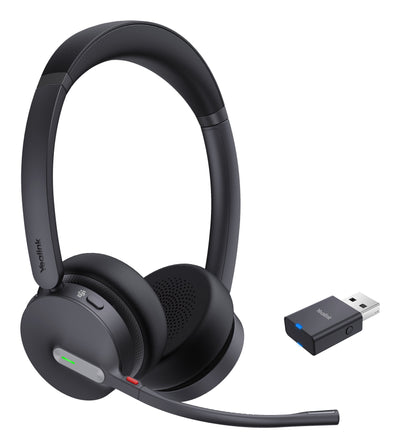 Yealink Headphones WH64 Hybrid Dual Teams Wireless Diadema Microusb Bluetooth Black — image 1
