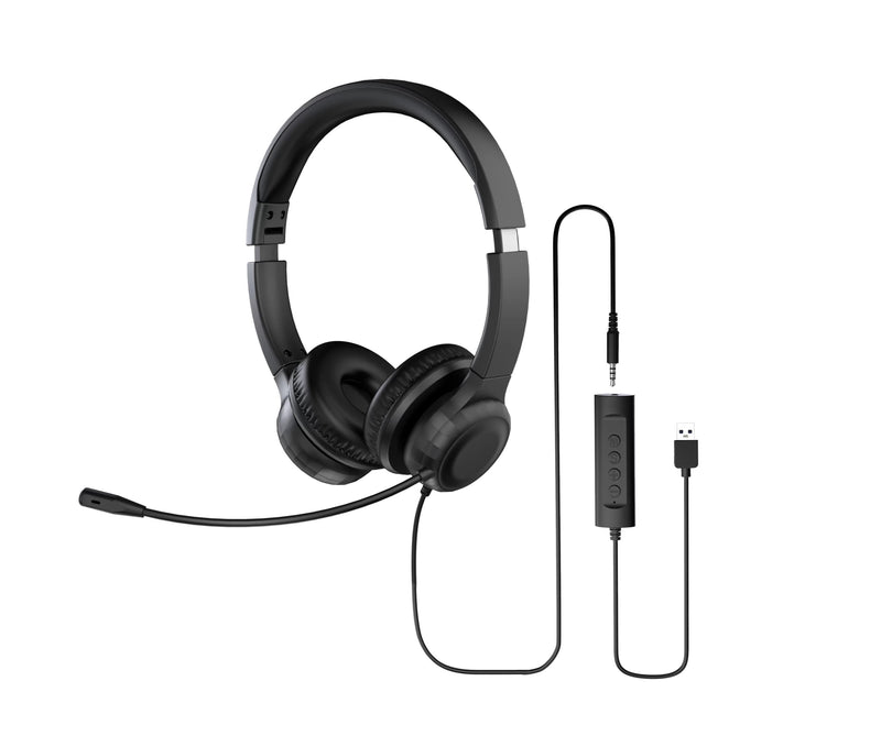 Acer Headphone AHW154 Size Complete Cableado Black