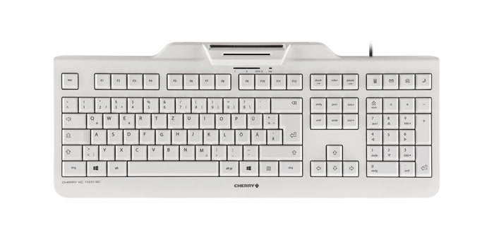 Cherry Kc 1000 Sc, Keyboard With Card Reader, Usb, Spanish Grey Palido