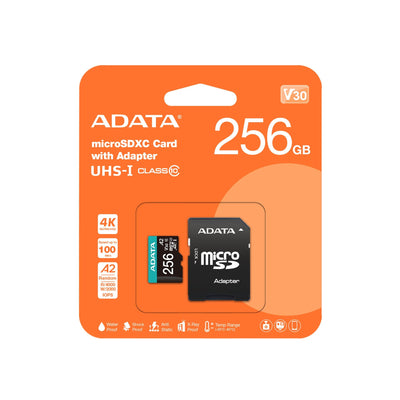 ADATA Premier Pro Microsdxc 256GB Clase 10 Uhs-i — image 1