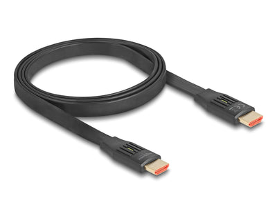 Delock 81001 High Speed HDMI Cable Flat 48Gbps 8K 60 HZ 1M — image 1