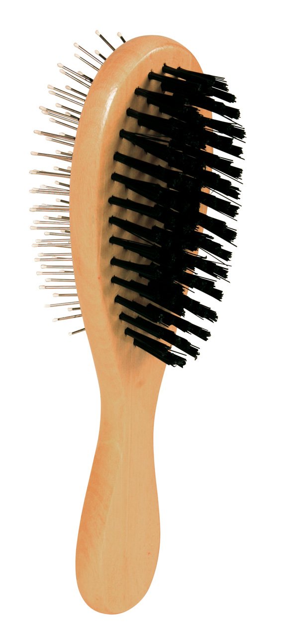 Trixie Brush Wood Ovalado Double Cara Small 2315