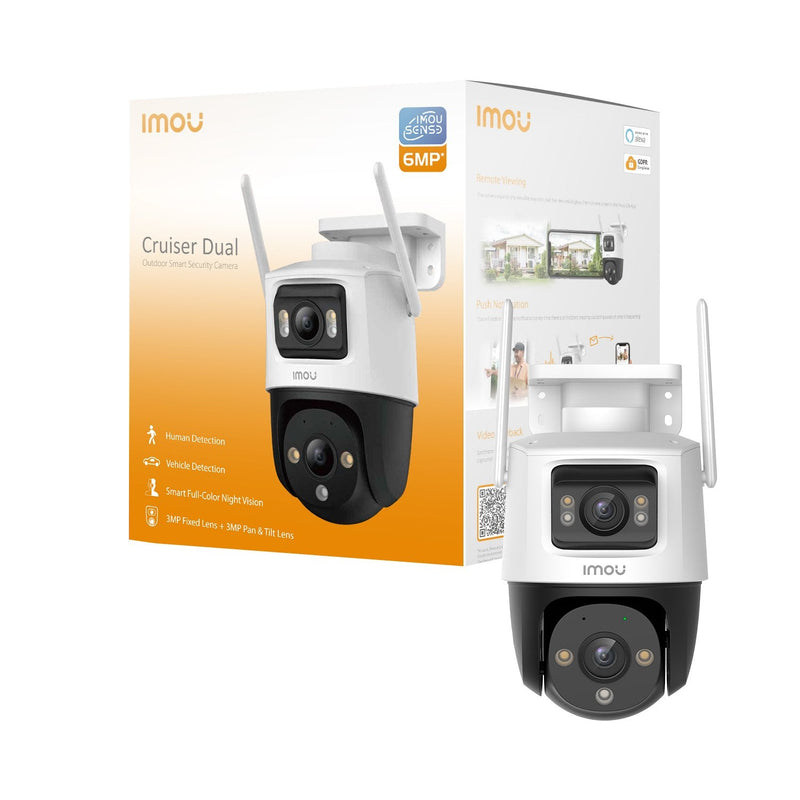 Imou Camera Cruiser Dual Torreta Security IP Outdoor 2304 X 1296 Pixels Desk