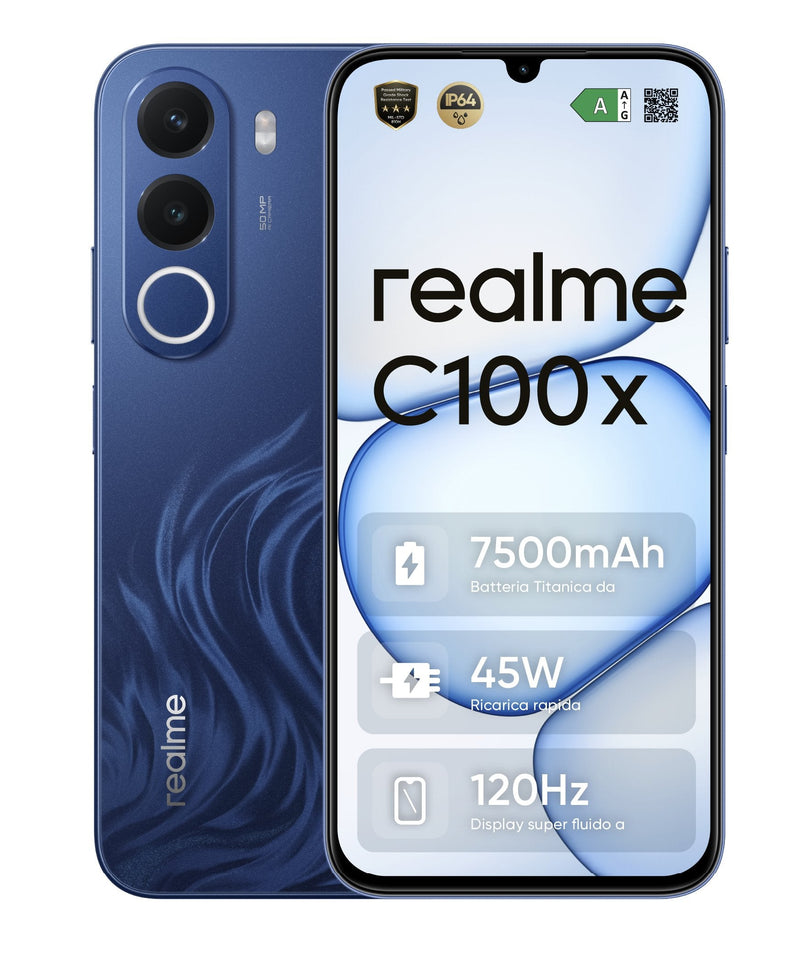 Realme C100X 4GB/256GB Blue