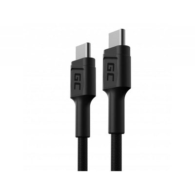 Green Cell Cable Powerstream USB-C - USB-C 30CM Suministro Energía 60W Ultra Charge Qc 3.0 — image 1